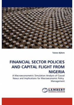 Financial Sector Policies and Capital Flight from Nigeria
