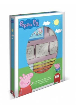 Świnka Peppa - Pieczątki 4szt