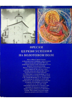 Frescoes of the church of the assumption at volotovo polye