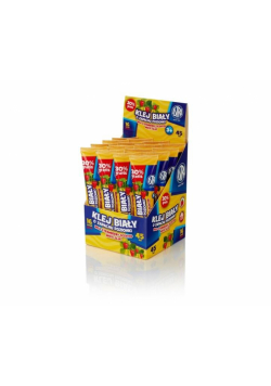 Klej biały zapachowy poziomka 45 ml (16szt) ASTRA