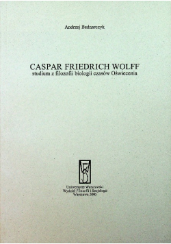 Caspar Friedrich Wolff