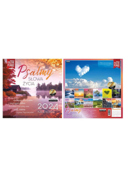 Kalendarz 2024 ścienny Classic Psalmy Słowa życia