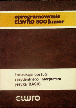 ELWRO 800 instrukcja