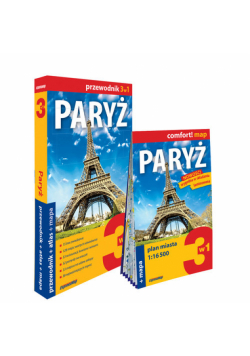Paryż explore! guide 3w1 przewodnik + atlas + mapa