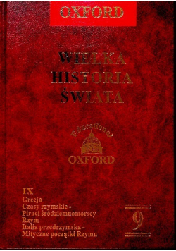Oxford Wielka Historia Świata Tom  9