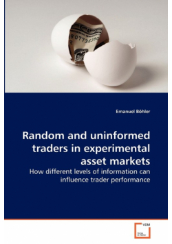 Random and uninformed traders in experimental asset markets