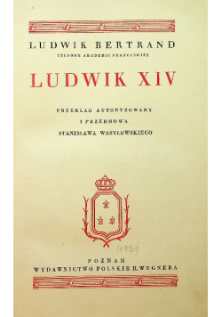 Ludwik XIV 1931r