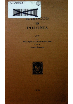 Il Barocco in Polonia