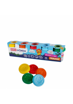 Ciasto - kubki 4+1 gratis masa plastyczna EASY