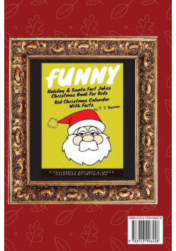 Funny Holiday & Santa Fart Jokes Christmas Book For Kids - Kid Christmas Calender With Farts