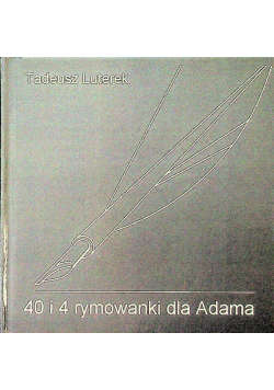 40 i 4 rymowanki dla Adama