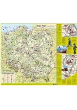 Plansza edukacyjna - Polska Junior 1:1 500 000