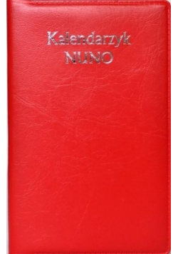 Kalendarz 2024 kieszonkowy Nuno PVC MIX