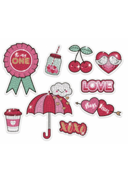 Haft diamentowy - naklejki xoxo