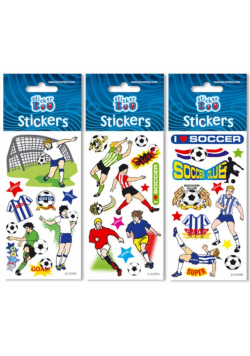 Naklejki Sticker BOO silver piłkarze