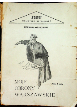 Moje obrony warszwskie, 1926 r.