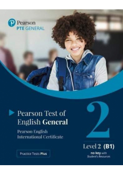 PTE General Level 2 (B1) no key with Student's...