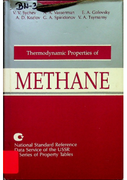 Thermodynamic Properties of Methane