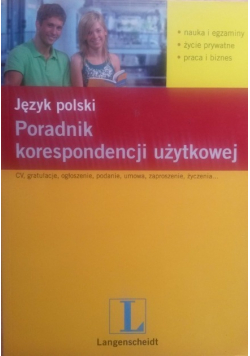 Język polski Poradnik korespondencji użytkowej