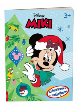Kolorowanka z naklejkami. Miki