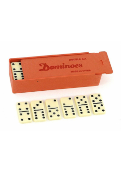 Domino w plastikowym pudełku