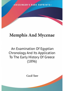Memphis And Mycenae