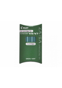 Naboje do V5/V7 zielone 3 sztuki