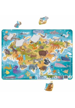 Puzzle ramkowe 53 Eurazja