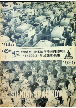 Silniki spalinowe 1 2 1985