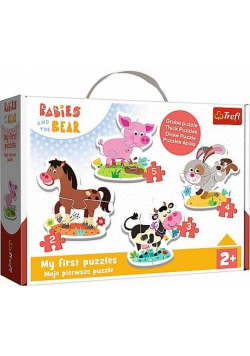 Puzzle Baby Classic - Na farmie TREFL