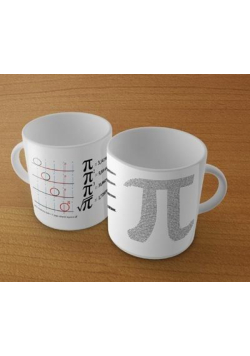 Kubek - Matematyka. Literka Pi