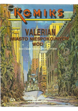 Komiks Fantastyka nr 4 Valerian miasto niespokojnych wód
