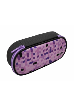 Piórnik saszetka Pixi violet owalny z zamkiem