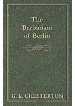 The Barbarism of Berlin