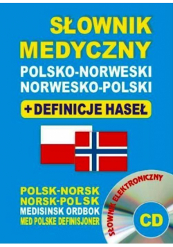Słownik medyczny polsko-norweski norwesko-pol + CD