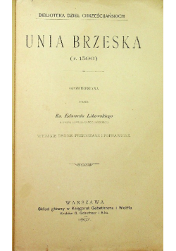 Unia Brzeska 1907 r.