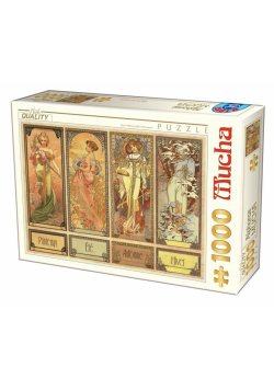 Puzzle 1000 Alfons Mucha, Cztery sezony