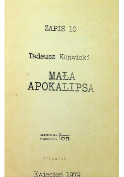 Mała apokalipsa