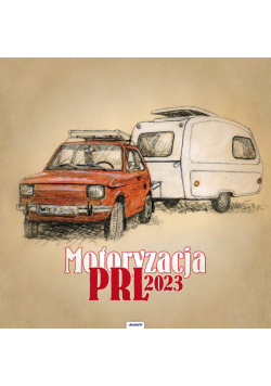 Kalendarz 2023 spirala kw Motoryzacja PRL KD37