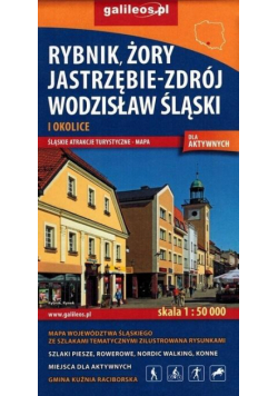 Mapa - Rybnik,Żory,Jastrzębie-Zdrój, Wodzisław...