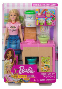 Barbie Zestaw Lalka + Domowy makaron