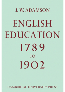 English Education,1789-1902