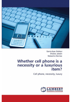 Whether cell phone is a necessity or a luxurious item?