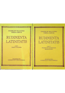 Rudimenta Latinitatis tom I i II