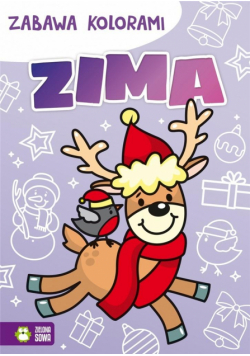 Zabawa kolorami. Zima