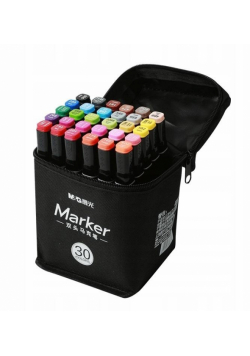 Marker artystyczny dwustronny 30 kolorów M&G
