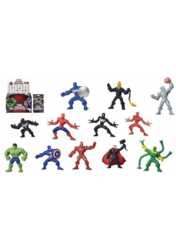 Marvel Avengers saszetka mikro figurka, różne rodz