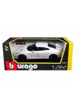 Nissan GT-R 1:24 biały BBURAGO