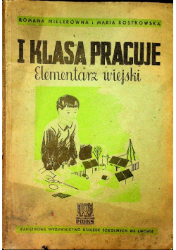I klasa pracuje Elementarz miejski 1937 r.