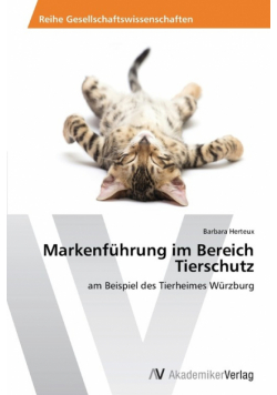 Markenführung im Bereich Tierschut
